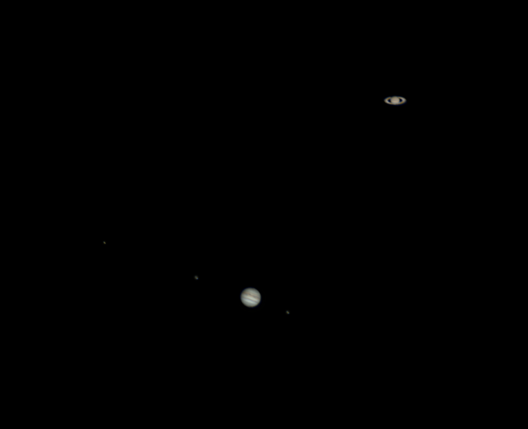 Jupiter and Saturn Conjunction