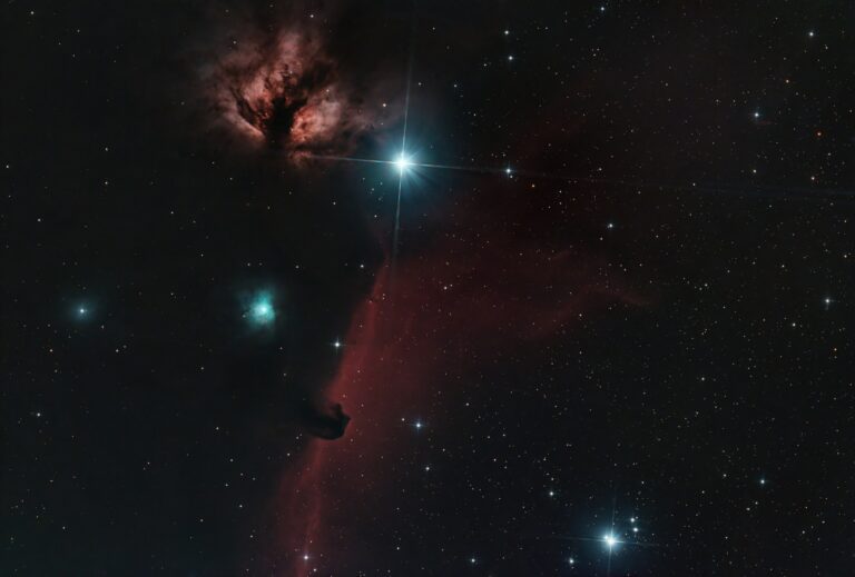 Horse Head and Flame Nebula